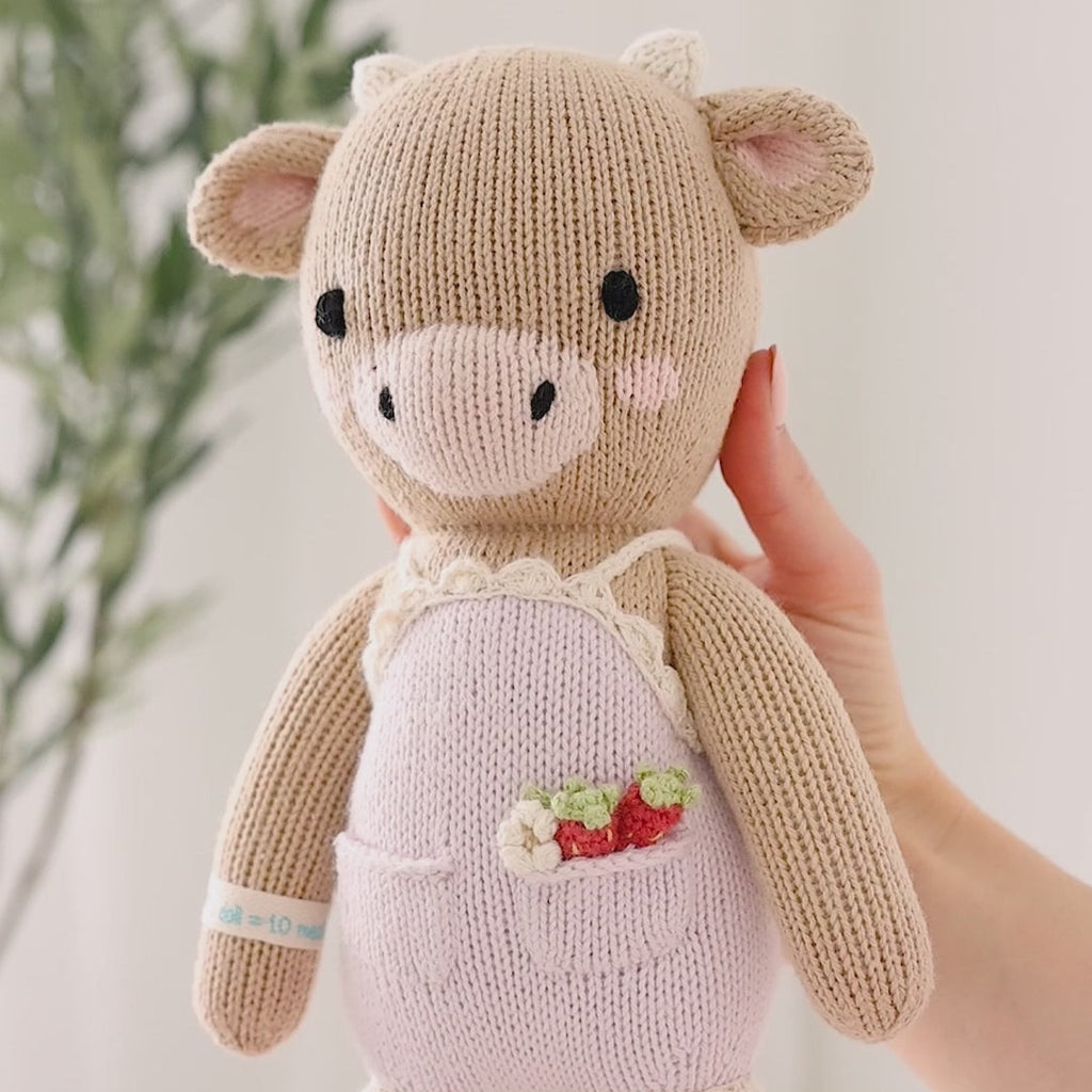 Ava the cow (lavender)