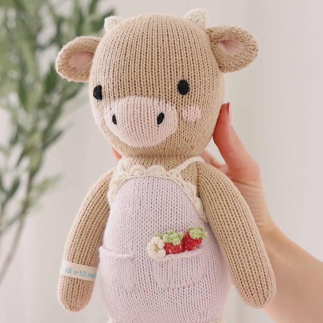 Ava the cow (lavender)